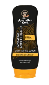 Australian Gold Hydrating Accelerator Dark Tanning Lotion Biosine Complex 8 oz - Picture 1 of 3
