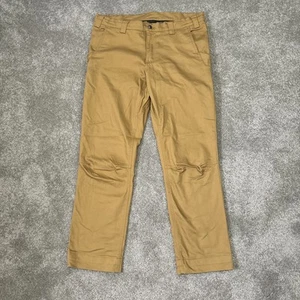 Truewerk EDO WerkPant Pants Brown Utility Workwear Mens 36x32 - Picture 1 of 5