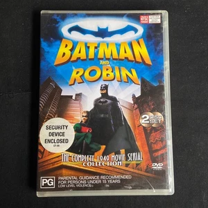 Batman And Robin - The Serial Collection DVD (Region 4, 2 Disc Set) - Picture 1 of 2
