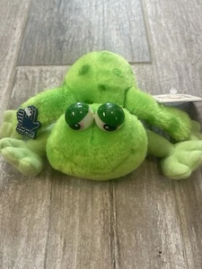 Vintage Applause Green Spotted Freddie the Frog Plush 1983 #7876 - Picture 1 of 6