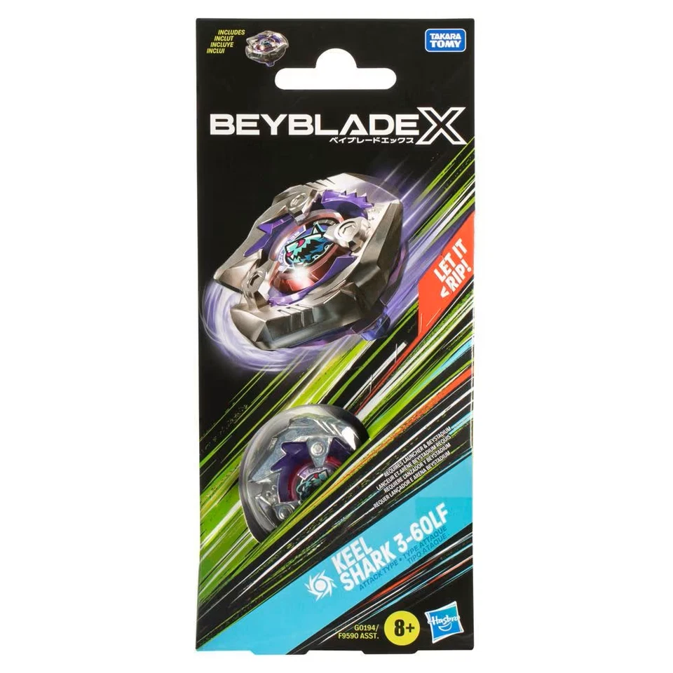 Hasbro G0194 Beyblade X Keel Shark 3-60LF - Bild 1 von 1