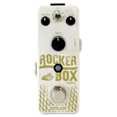 New Outlaw Effects Rocker Box Tremolo Guitar Effects Pedal - Image 1 of 4