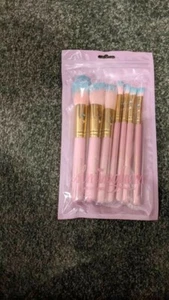 Miss glam Beauty makeup brush Pink Cotton Candy Face Set💕 7 Piece - Picture 1 of 2