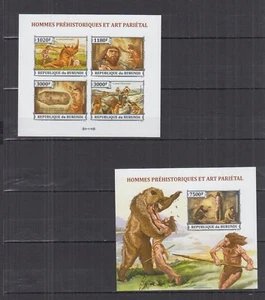 Z643. Burundi - MNH - Prehistoric - Imperf - Human - Art - Picture 1 of 1