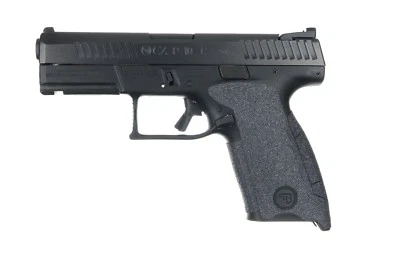 Empuñaduras de garra para CZ P-10 Compacto 9 mm Empuñadura de correa trasera pequeña en granulado negro 072G Foto 1 de 4