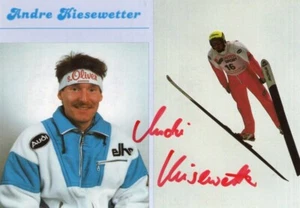 Andre Kiesewetter - Skispringen - original signierte Autogrammkarte - Picture 1 of 1