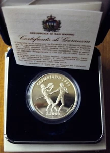 SAN MARINO 1995 LIRE 1000 GIOCHI DELLA XXVI OLIMPIADE  PROOF - Picture 1 of 1