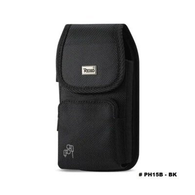 PH15B REIKO EXTRA LARGE POUCH BELT LOOP HOLSTER CELL PHONE CASE UNIVERSAL NEW - Image 1 of 4