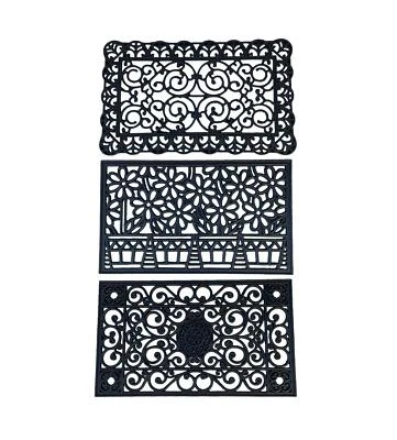 Rubber  Door Ma Rectangulart Cast Iron Style 45CMX75CM - Image 1 of 4