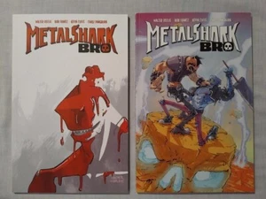 Metal Shark Bro #1 “What the Fin?!” & #2 “Island of Misfit Bros” - both signed - Picture 1 of 4