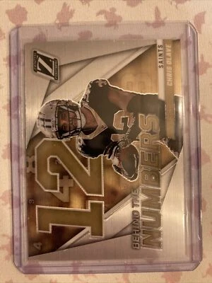 2022 Panini Zenith - Behind The Numbers #BN-CO Chris Olave (RC) PRIZM - Image 1 of 2