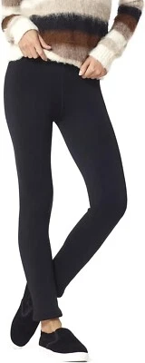 HUE Mujer Leggings Invierno Clima Frío Esquí Forrado Peludo Negro MED-Grande 12 Foto 1 de 4