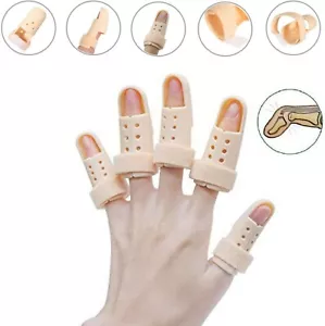 Finger Splints Plastic Mallet DIP Finger Support Splint Fracture Joint Splint - Picture 1 of 14