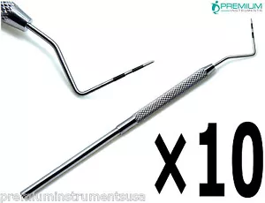 Instrumentos periodontales premium codificados por colores 10x sonda dental Cp11 William - Imagen 1 de 3
