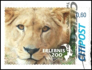 Löwe - Erlebniszoo Hannover - 60 Cent - gestempelt - CITIPOST - Picture 1 of 1