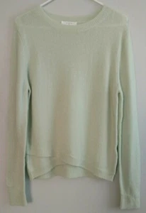 Elodie Women's Soft Mint Green Pullover Sweater Long Sleeves Front Detail Size L - Picture 1 of 10