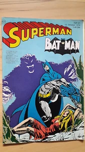 Superman Batman Nr.21 vom 12.10.1974 - Z1-2 ORIGINAL ERSTAUSGABE Comicheft Ehapa - Picture 1 of 3