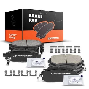 Front & Rear Ceramic Brake Pad for Subaru Forester 09-13 Outback Legacy Impreza - Picture 1 of 8
