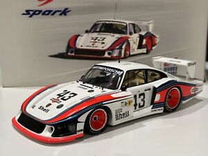 Porsche 935/78"Moby Dick", No.43, 1978, Spark 1/18 Avec quelques Imperfections