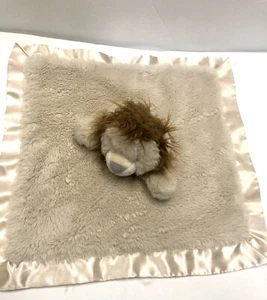 Coperta di sicurezza Cloud Island Lion Lovey Head peluche neonato bambino raso - Foto 1 di 8