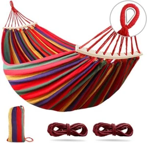 Mexican Hammock for Home, Patio, or Camping – Colorful Amacas de Patio - Picture 1 of 6