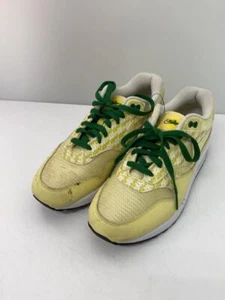 NIKE AIR MAX 1 Premium CJ0609-700 Size US 8 Men's Sneakers Shoes Yellow Used - Picture 1 of 5