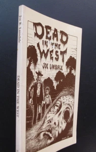 Western Fiction Horror Tales Dead in the West Joe R. Lansdale Stained 1st 1986 - Imagen 1 de 5
