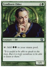 MTG 4x Fyndhorn Elder - 8th EDITION * GERMAN *
