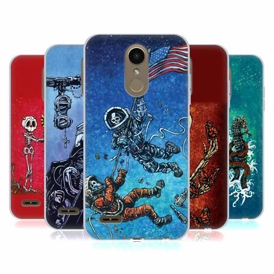 OFFICIAL DAVID LOZEAU SKELETON GRUNGE SOFT GEL CASE FOR LG PHONES 1 - Image 1 of 4