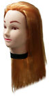 Styling Manikin Head 19" Female Cosmetology Mannequin Blonde Hair Cutting Clamp
