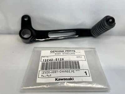 Pedal de palanca de cambios original Kawasaki Z 125 Pro 2017-2018 13242-0126 Foto 1 de 4