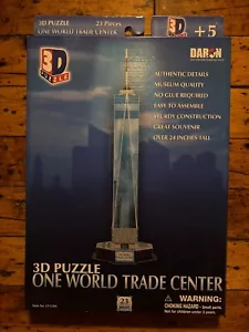 One World Trade Center 3D Jigsaw Puzzle 23 Pieces, Daron CF159H, NEW, BOX - Picture 1 of 2