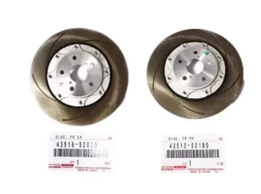 TOYOTA Genuine OEM Front Brake Rotor Left and Right set Yaris Corolla New - Изображение 1 из 2