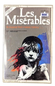 Les Miserables Cassette Tape Original London Cast Double Play 1985 - Picture 1 of 3