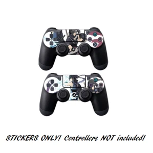 Naruto Anime Uchiha Sasuke Itachi Sharingan SKIN STICKER DECAL PS4 Controller - Picture 1 of 1