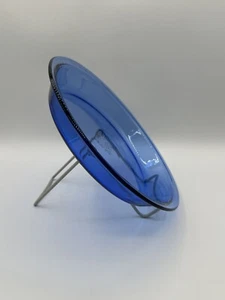 Pyrex 9 Inch Cobalt Blue #209 Glass Pie Plate Dish Flat Rim Vintage - Picture 1 of 6