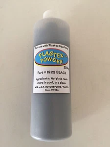 PLASTEX #1922 BLACK 250G POWDER REFILL - Bild 1 von 1
