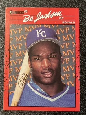 1990 Donruss - Bonus MVP Bo Jackson #BC-1 - Image 1 of 2
