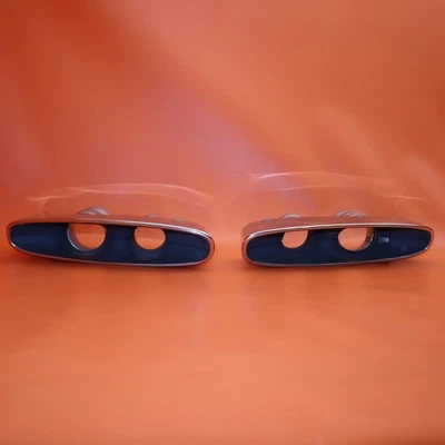 BENTLEY BENTAYGA MUFFLER PIPE TIP 2016 2017 2018 2019 36A 253 681 CHROME OEM - Image 1 of 4