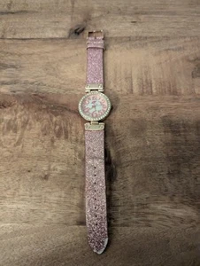 Luv Betsey by Betsey Johnson rosa Glitzer & Steine Modeuhr 217761PNK - Bild 1 von 7