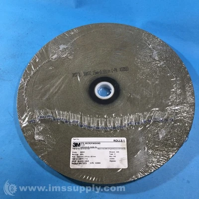 3M X33593 372L Microfinishing Film, Abrasive Side In, 15 mm x 274 FNFP - Image 1 of 4