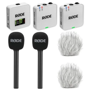 Rode Wireless GO Gen blanco con 2x entrevista GO y 2x cortavientos WSBW - Imagen 1 de 9
