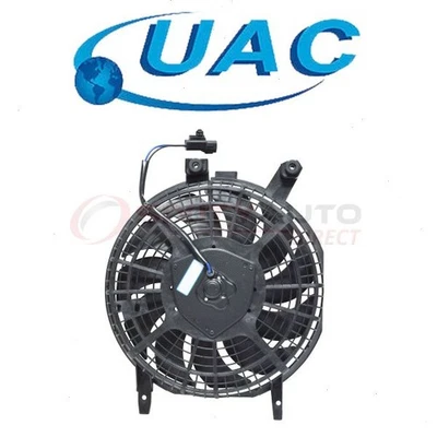 UAC AC Condenser Fan Assembly for 1995-1999 Toyota Tercel - Heating Air aw - Image 1 of 4