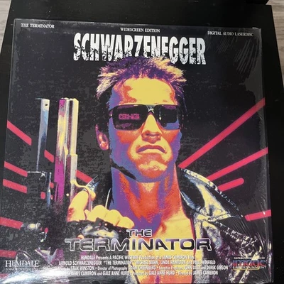 The Terminator Laserdisc 1984 Widescreen Sci Fi Apocalypse AI Predator Matrix - image 1 of 3