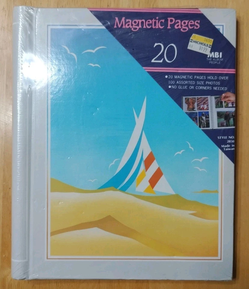 Álbum de fotos magnético MBI 20 páginas nuevo de colección ESTILO 2850 SELLADO Foto 1 de 3