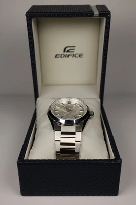 Reloj automático Casio Edifice para hombre 39 mm esfera blanca EFK100D-7A Foto 1 de 4
