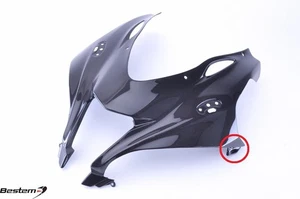 2016-2019 ZX10R ZX-10R Carbon Fiber Front Fairing Nose Head Cowl Headlight Twill - Picture 1 of 6
