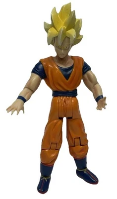 Figura de acción Jakks Pacific Dragon Ball Z Super Saiyan Goku 2003 personaje de anime Foto 1 de 4