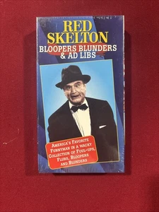 Red Skeleton: Bloopers Blunders & Ad Libs (1995 VHS) FACTORY SEALED - Picture 1 of 4
