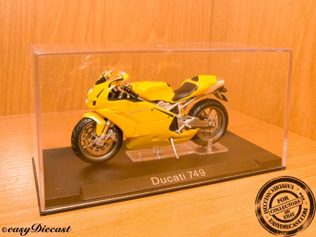 DUCATI 749 YELLOW 1/24 MINT!!! NICE&RARE - Image 1 of 1